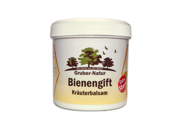 ​​​​​​​Gruber-Natur Bienengift Kräuterbalsam extra stark 200 ml